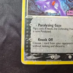 Pokemon Sableye Holon Phantoms Card 31/110 Holo Stamped | Damaged - Image 5