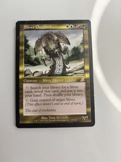 Magic: The Gathering Sliver Overlord Scourge Card 139 Rare Regular English 2003 - Image 1