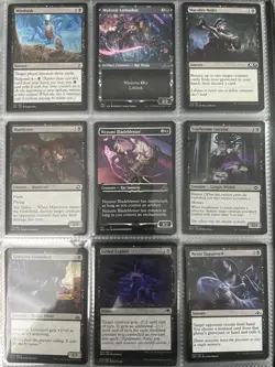 Magic The Gathering Card Binder There’s 288 Cards In Binder From Various Years - Image 1