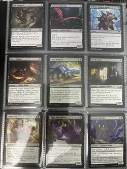 Magic The Gathering Card Binder There’s 288 Cards In Binder From Various Years - Image 4