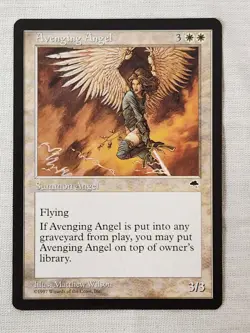 NM Avenging Angel Tempest Mtg Magic the Gathering - Image 1
