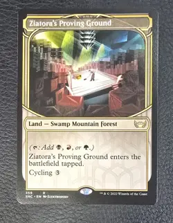 Ziatora's Proving Ground Showcase NM [Streets of New Capenna] MTG Magic Card - Image 1