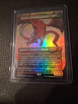 Klauth, Unrivaled Ancient 2499 Foil Secret Lair Whispers in Candlekeep D&D - Image 1