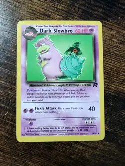 Dark Slowbro 29/82 Team Rocket Non Holo Pokemon Card - Image 1