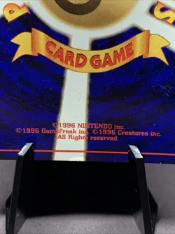 Pokemon TCG Japanese Meganium No. 154 Neo Premium File 1 Holo Rare WOTC Era VTG - Image 3