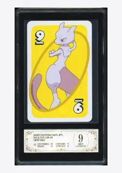 Pokemon PCG 9 Mewtwo Yellow Back 2020 #9 UNO Japanese - Image 1