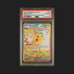 Pokemon 2024 Pikachu ex 238/191 Tera SIR Surging Sparks GEM MINT PSA 10 - Image 1