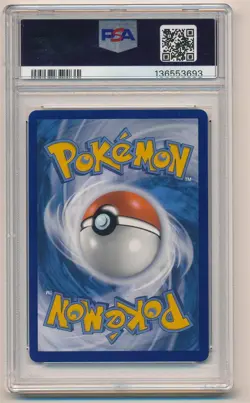 2025 POKEMON WHITE FLARE EN BLACK WHITE RARE RESHIRAM EX #173 PSA 9 MINT - Image 2