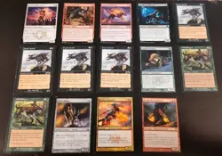 14x Dog-Hound Magic The Gathering / Used / MTG /Acceptable/ Assorted Sets / MTG - Image 1