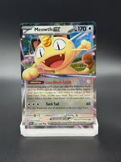 Pokemon TCG Meowth EX Perfect Order 62/88 Near Mint - Image 1