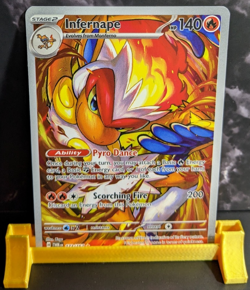 Infernape 173/167 Sv06: Twilight Masquerade Holo Pokemon TCG - NM - Image 1
