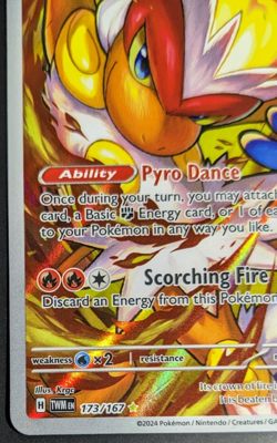 Infernape 173/167 Sv06: Twilight Masquerade Holo Pokemon TCG - NM - Image 5