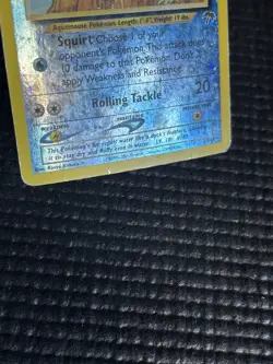 Pokemon TCG Marill 11/18 Southern Islands Reverse Holo DMG - Image 3