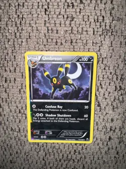 2012 Pokemon Dark Explorers 61/108 Umbreon Reverse Holo NM Rare Eeveelution SIR - Image 1