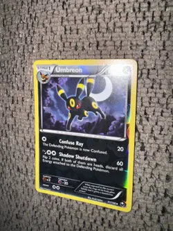 2012 Pokemon Dark Explorers 61/108 Umbreon Reverse Holo NM Rare Eeveelution SIR - Image 2