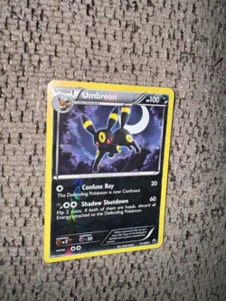 2012 Pokemon Dark Explorers 61/108 Umbreon Reverse Holo NM Rare Eeveelution SIR - Image 3