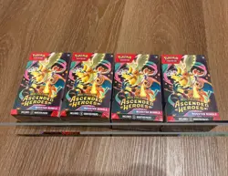Pokemon TCG: Ascended Heroes Booster Bundle 4x - BRAND NEW SEALED - Image 1
