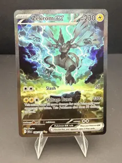 2025 Pokemon BLK EN Special Illustration Rare #166 Zekrom ex - Image 1