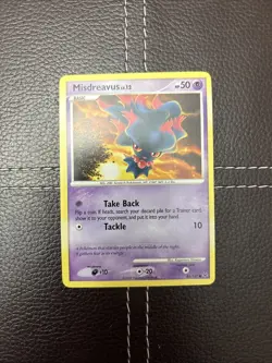 Pokemon TCG - Misdreavus - 83/127 - Platinum - NM Common (2009) - Image 1