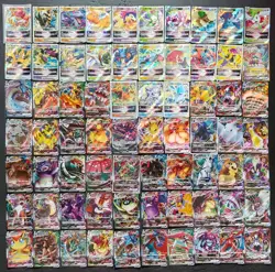 60*Lot Pokemon TCG S-CHN. Charizard Eternatus Crobat Machamp VMAX&VSTAR JD90 - Image 1