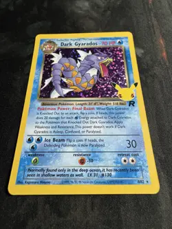 Pokemon Dark Gyarados Celebrations Classic Collection Holo 8/82 Team Rocket E - Image 2