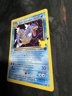 Pokemon Dark Gyarados Celebrations Classic Collection Holo 8/82 Team Rocket E - Image 3