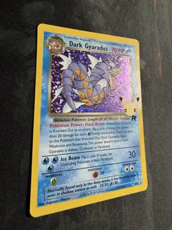 Pokemon Dark Gyarados Celebrations Classic Collection Holo 8/82 Team Rocket E - Image 4