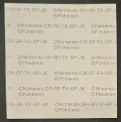 Japanese Greninja Daiichi Pan Stickers Part 2 Pound Cake Pokemon Trading CG LP - Image 2
