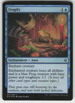 Frogify Foil U Throne of Eldraine 47 MTG - Image 1
