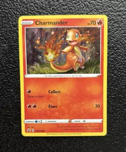 Pokemon TCG - Charmander SWSH092 - Cosmos Holo Rare - Black Star Promo *NM/LP - Image 1
