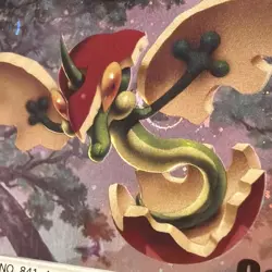 Pokemon TCG Flapple Gamestop Stamped Promo 022/192 Exclusive Cosmos Holo - Image 4