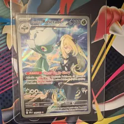 Pokemon Cynthia's Roserade 184/182 Destined Rivals Illus Rare Holo 130 HP - Image 1