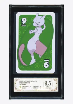 Pokemon PCG 9.5 Mewtwo Green Back 2020 #9 UNO Japanese - Image 1