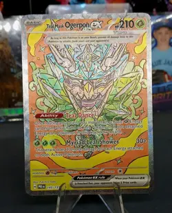 Pokemon SV: Prismatic Evolutions Teal Mask Ogerpon ex 145/131 - Image 1