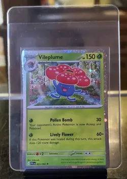 COSMOS HOLO - Oddish, Gloom & Vileplume Phantasmal Flames Pokemon TCG Lot (3) - Image 4