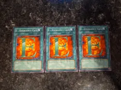 3X E - Emergency Call EOJ-EN039 - Yugioh Yu Gi Oh! Playset - Image 1
