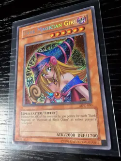 Yu-Gi-Oh! Dark Magician Girl Secret Rare MFC-000 Magician's Force Unlimited - MP - Image 3
