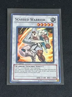 Scarred Warrior PRC1-EN013 1st Edition Yu-Gi-Oh - Image 1