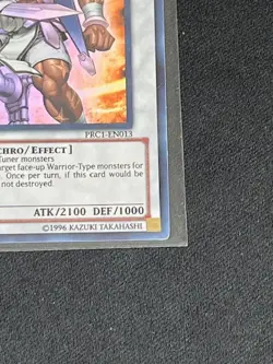 Scarred Warrior PRC1-EN013 1st Edition Yu-Gi-Oh - Image 4