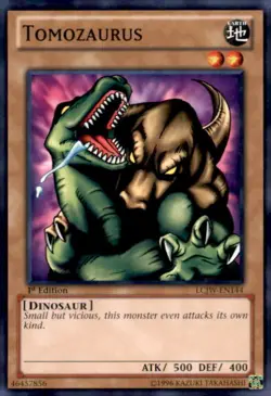 Legendary Collection 4: Joey's World #LCJW-EN144 Tomozaurus - Image 1