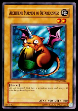 Tournament Pack 6 #TP6-EN016 Archfiend Marmot of Nefariousness - Image 1