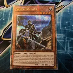 Yugioh! Visas Samsara - AGOV-EN004 - Quarter Century Secret Rare - 1st Edition N - Image 1