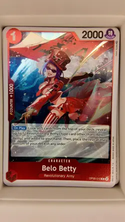 BELO BETTY (015) OP05-015 FOIL RARE ONE PIECE LP - Image 1