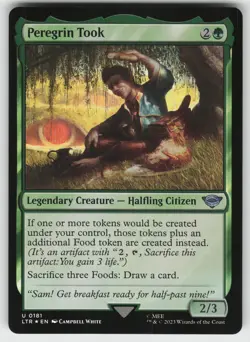 Peregrin Took Foil U Universes Beyond: LotR MTG - Image 1