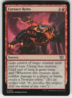 Furnace Reins Foil U March of the Machine 141 MTG - Image 1
