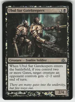 Ubul Sar Gatekeepers Foil C Dragon's Maze 30 MTG - Image 1