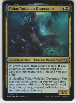 Vohar, Vodalian Desecrator Foil U Dominaria United 226 MTG - Image 1