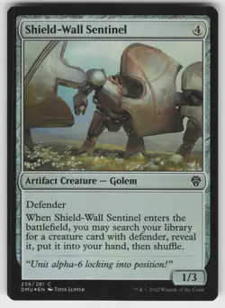 Shield-Wall Sentinel Foil C Dominaria United 238 MTG - Image 1