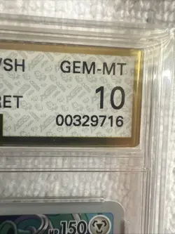 2022 Pokemon Vstar Universe Full Art Magnezone 193/172 AGS Gem-MT 10 - Image 4