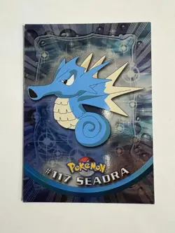 Seadra #117 ✨ FOIL ✨Blue Label First Edition 🔥 Topps Pokemon 2000 - Image 1